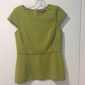 Halston Heritage Peplum Top